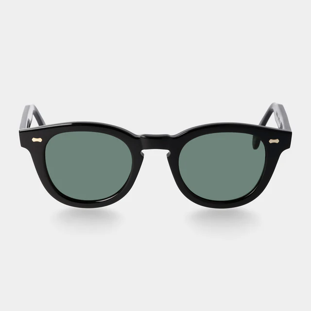 Donegal Eco Black Bottle Green Sustainable Tbd Eyewear Front