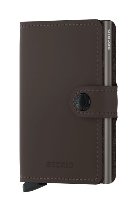 Original Jpg Matte Miniwallet Truffle Earth Grey Front