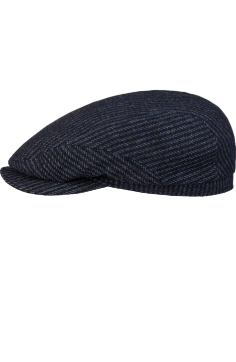 Stetson Driver Plava Vunena Prugasta Kapa