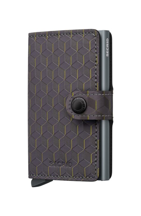 Original Jpg Optical Miniwallet Grey Yellow Titanium Front