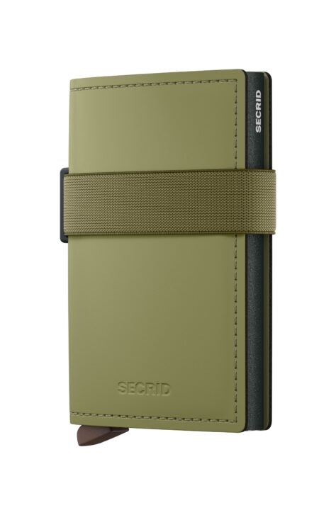 Original Jpg Bandwallet Matte Leaf Khaki Powder Forest Front