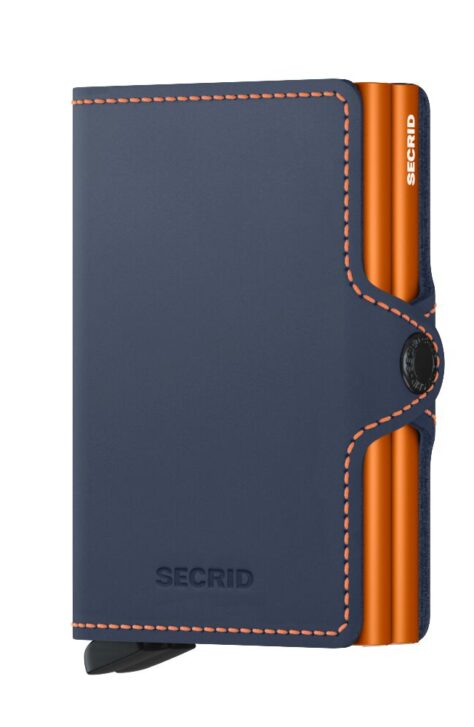 Original Jpg Matte Twinwallet Night Blue Orange Front