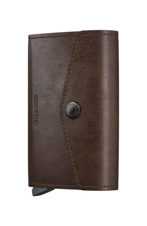 Original Jpg Vintage Envelope Chocolate Brown Front