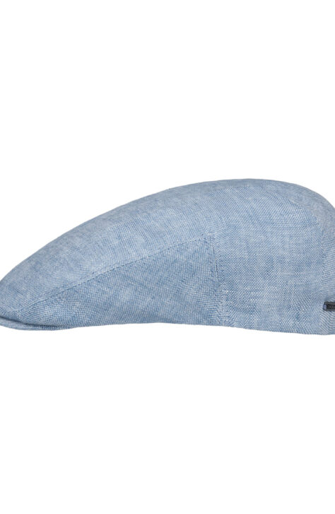 Driver Cap Linen Svetloplava Kapa